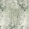 PASTEL FLOWERS WZ. 27 - Slub Weave