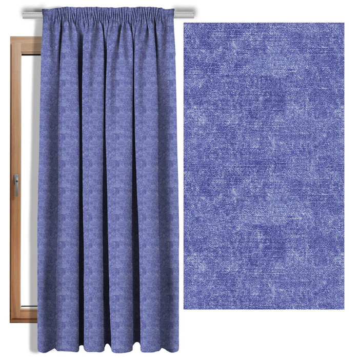 ACID WASH / Very Peri - Cotton woven fabric