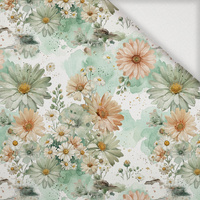 FLOWERS RABBIT FAMILY - Webware für Tischdecken