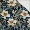WINTER FLOWERS WZ.9 - Woven Fabric for tablecloths