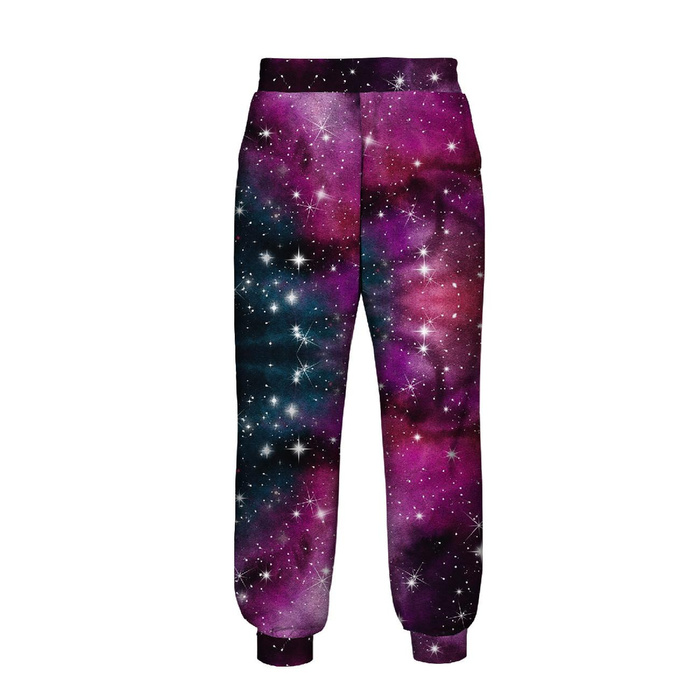 WOMEN'S JOGGERS (NOEMI) - WATERCOLOR GALAXY PAT. 8 - sewing set XXL