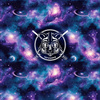 NEON GALAXY WZ.8 - Paneel (60cm x 50cm)- Single Jersey mit Elastan ITY