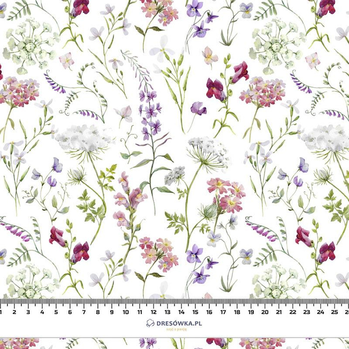 PASTEL FLOWERS - looped knit SP250