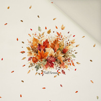 AUTUMN LEAVES - Panel (60cm x 50cm)  Polster- Velours
