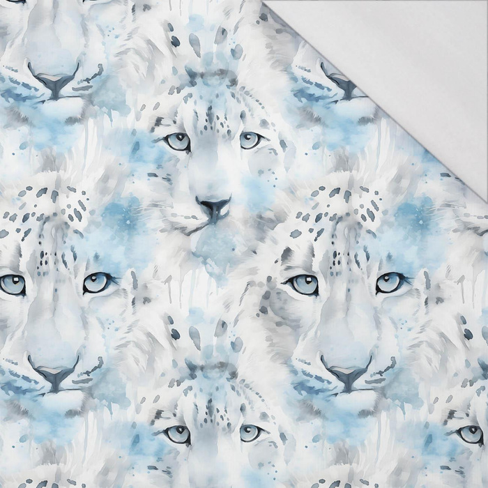 100CM SNOW LEOPARD M. 2 - Bio Single Jersey Sommersweat