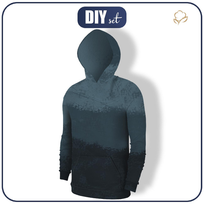 HERREN HOODIE (COLORADO) - GRUNGE MS. 3 - Nähset M