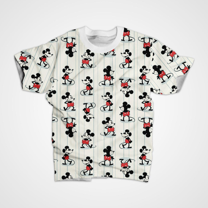 MOUSE PAT. 2 - Viscose jersey