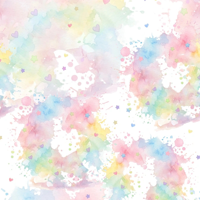 PASTEL BLOTS - Minky plyš