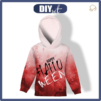 DZIECIĘCA BLUZA Z KAPTUREM (ALEX) - HAPPY HALLOWEEN - zestaw do uszycia
