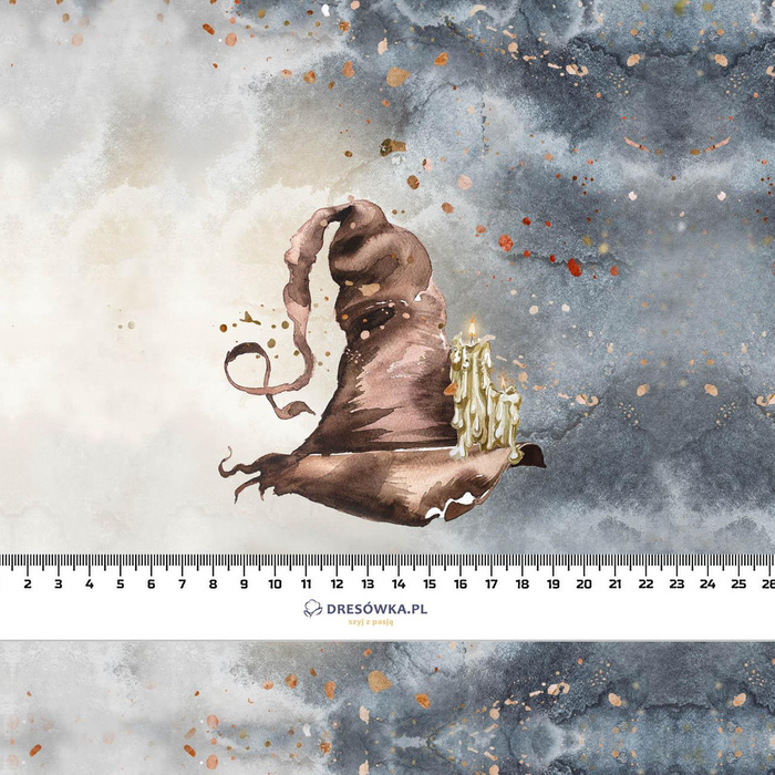 KLOBOUK vz. 1 (MAGIC) - panel (60cm x 50cm) SINGLE JERSEY