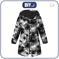 KIDS PARKA (ARIEL) -ALCOHOL INK WZ. 9  - sewing set (158-164)