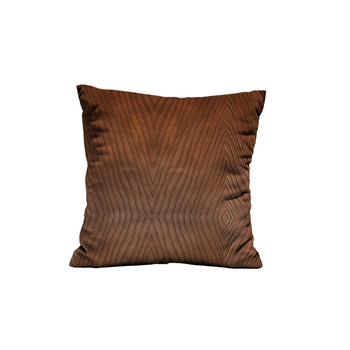 PODUSZKA 45X45 - LEATHER PATTERN WZ.19 - zestaw do uszycia