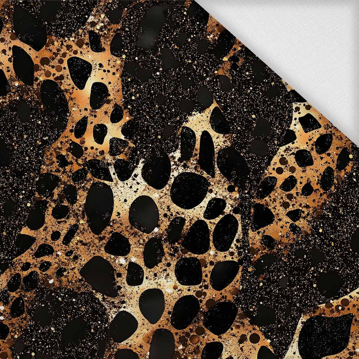 Black & Gold Glamour wz.2 - Slub Weave