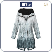 PARKA DAMSKA (ANNA) - LAS OMBRE (ZIMA W GÓRACH) - softshell XXL