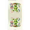PILLOW 45X45 - FUNNY EASTER pat.5 PRANKSTER - Upholstery velour - sewing set