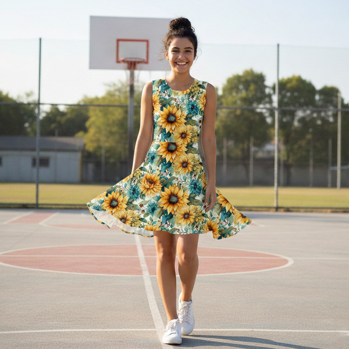 Sunflowers wz. 8 - Lycra 300g