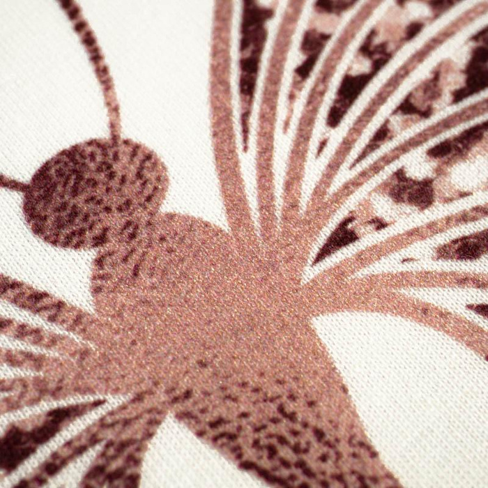 SCHMETERLING M.4 (GLITTER SCHMETTERLINGE) - SINGLE JERSEY PANEL 50cm x 50cm