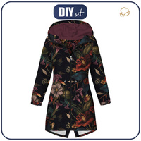 WOMEN'S PARKA (ANNA) - FLOWERS WZ.62 - softshell