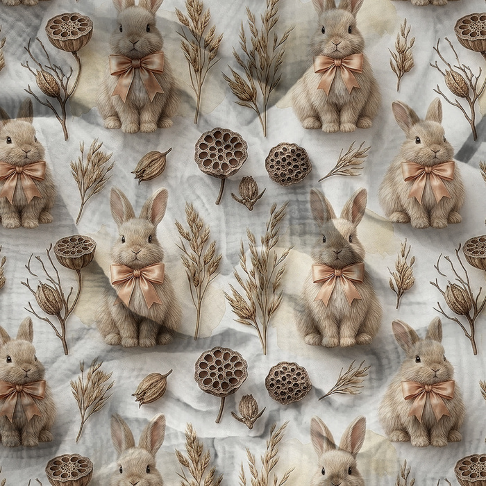 Boho Bunny - Mušelín bavlněný