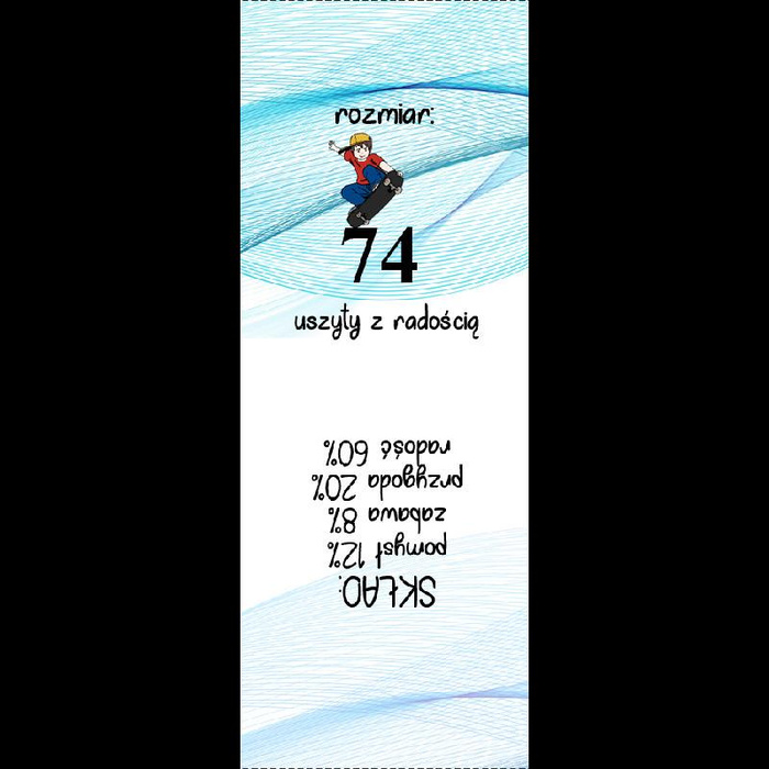 Jungs Textillabel "SKATER" PL - Größe 92 - 9 Stck Set