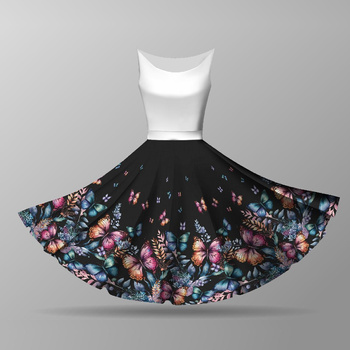 BUTTERFLY WZ. 2 - mały panel na spódnicę z koła