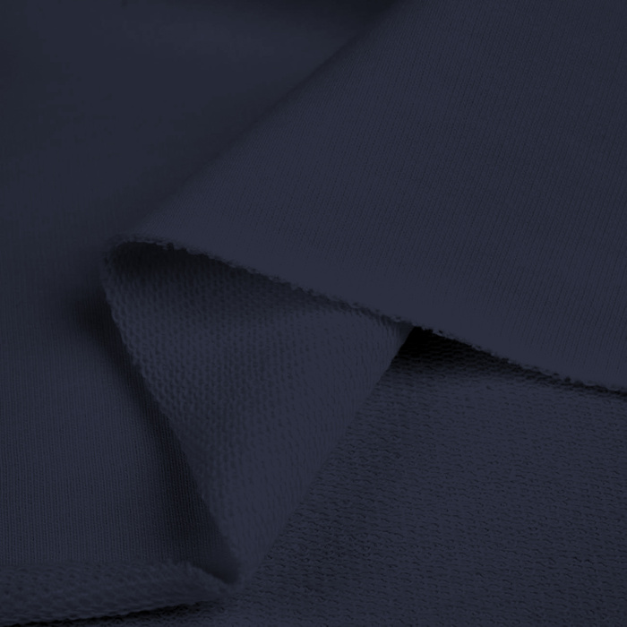 Gruba dzianina pętelkowa 290g - NAVY (D-28)