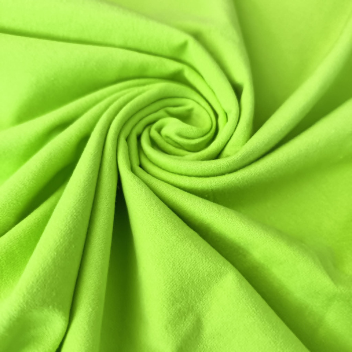 Single Jersey mit Elasthan 210g - NEON GRÜN