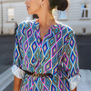 RETRO GEOMETRIC WZ. 11 - Waterproof woven fabric