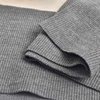 D-08 MELANGE GRAPHITE - elastic sweat in convex stripes SD