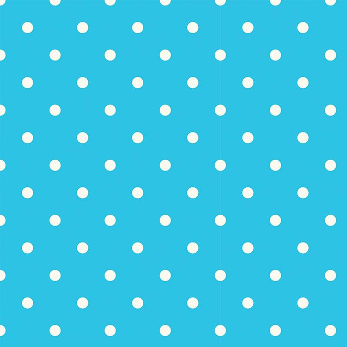 OKTOBERFEST TUPFEN / türkis - Baumwoll Webware