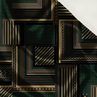 RETRO GEOMETRIC WZ. 17 - Satyna