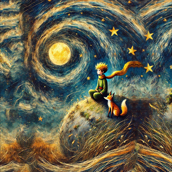 FAIRY WORLD wz.17 - panel (60cm x 50cm) looped knit