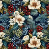 WINTER FLOWERS WZ.13 - lycra 300g