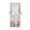 ŠATY "CARMEN" - FLOWERS wz.10 - krep M