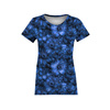 CHABER FLOWERS pat. 1 - looped knit fabric with elastane ITY