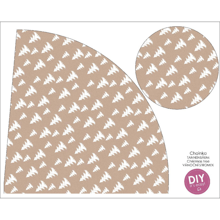 CHRISTMAS TREE - WHITE CHRISTMAS TREES (WHITE CHRISTMAS) - DIY IT'S EASY