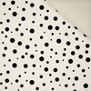 BLACK DOTS - Potahový velur