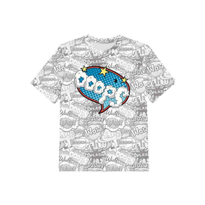 KID’S T-SHIRT - COMIC BOOK / ooops - single jersey (128/134)