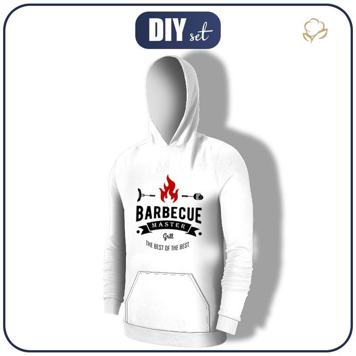 HERREN HOODIE - BARBECUE MASTER - Nähset XXL