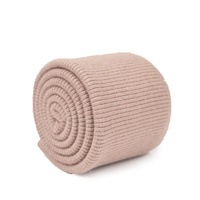 30CM D-54 GEDECKTES ROSA - Bündchenstoff gerippt