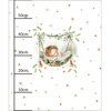 WATERCOLOR WONDERS WZ. 2 - panel (60cm x 50cm) SINGLE JERSEY