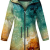 WOMEN'S PARKA (ANNA) - GALACTIC JOURNEY - softshell S