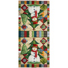 KISSEN 45x45 - BATIK 6 - Vorderseite + Rückseite