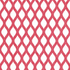 RED CHAINS / white - Cotton woven fabric