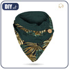 BUTTON SCARF - monstera wz.7 - sewing set