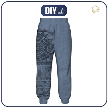 WOMEN'S JOGGERS (NOEMI) - MANDALA pat. 6 - sewing set