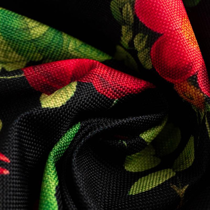 RED GARDEN (PARADISE GARDEN)  - Waterproof woven fabric