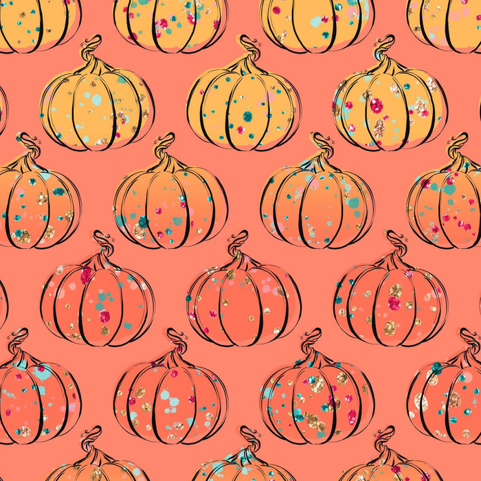 GLITTER PUMPKINS (GLITTER AUTUMN)