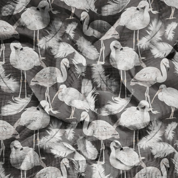 WHITE BIRDS - Baumwoll Musselin