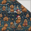 CHRISTMAS CAPYBARA - Jersey wiskozowy